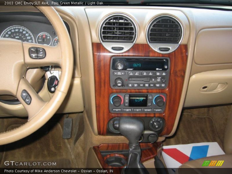 Polo Green Metallic / Light Oak 2003 GMC Envoy SLT 4x4