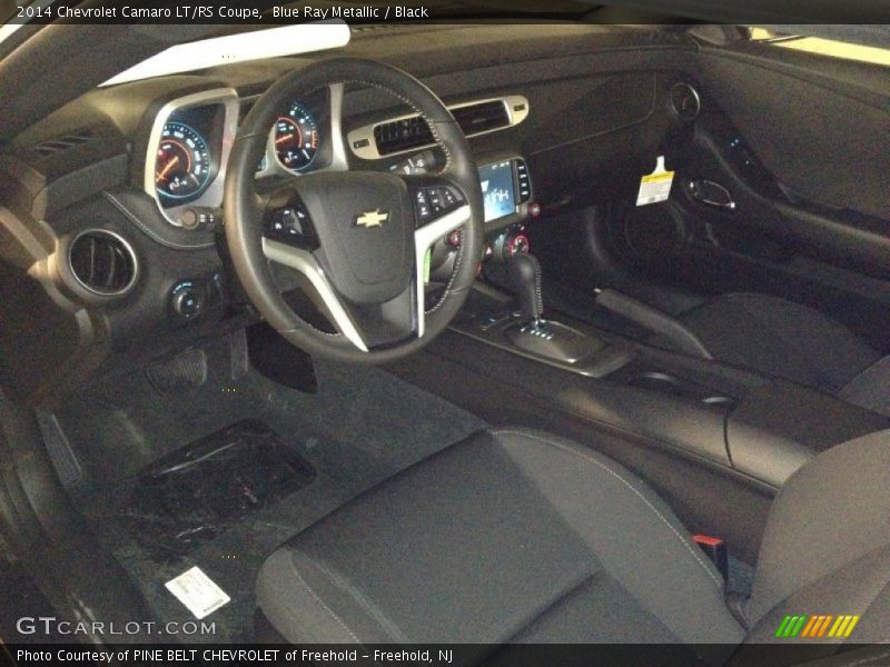 Blue Ray Metallic / Black 2014 Chevrolet Camaro LT/RS Coupe