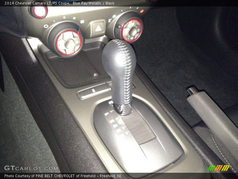 Blue Ray Metallic / Black 2014 Chevrolet Camaro LT/RS Coupe