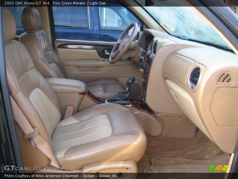 Polo Green Metallic / Light Oak 2003 GMC Envoy SLT 4x4