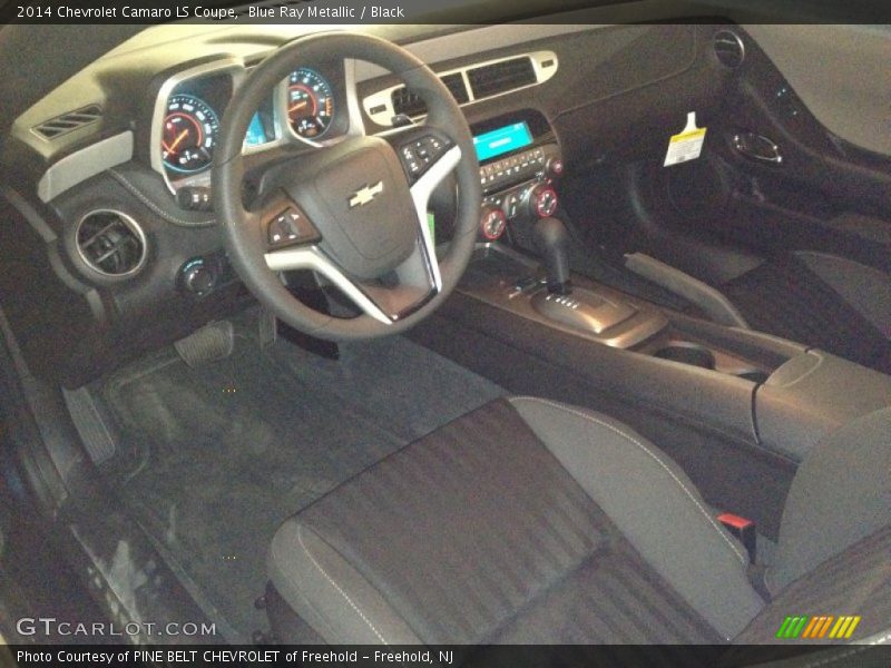 Blue Ray Metallic / Black 2014 Chevrolet Camaro LS Coupe