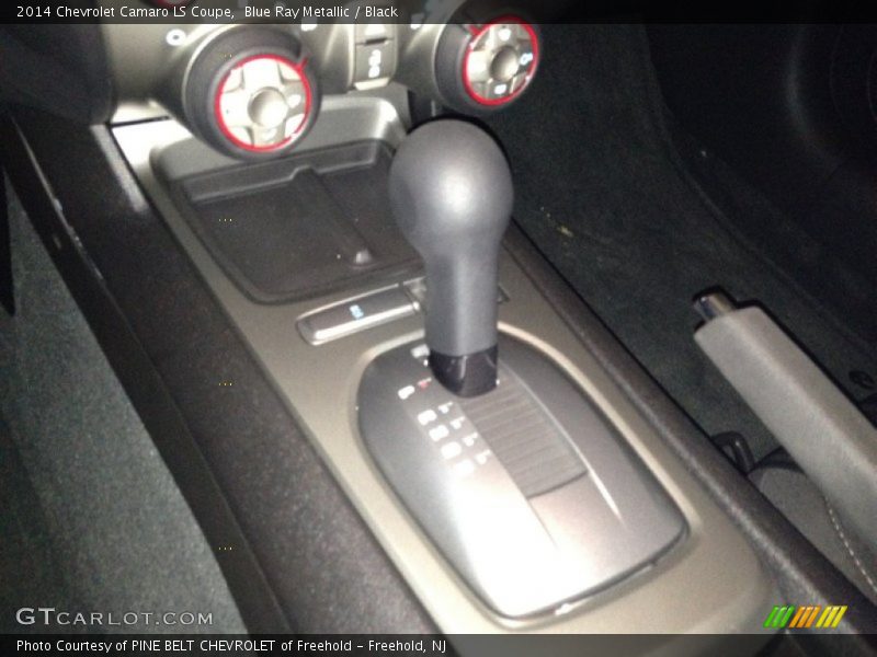 Blue Ray Metallic / Black 2014 Chevrolet Camaro LS Coupe