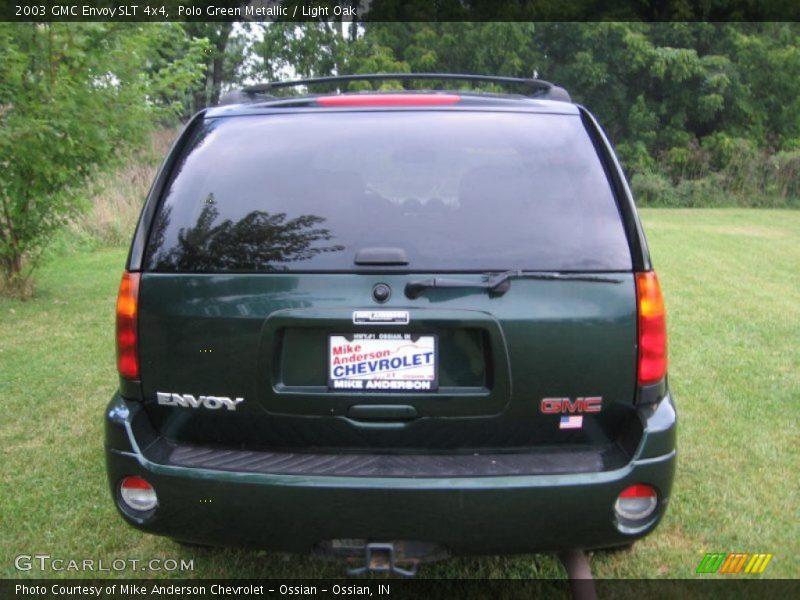 Polo Green Metallic / Light Oak 2003 GMC Envoy SLT 4x4