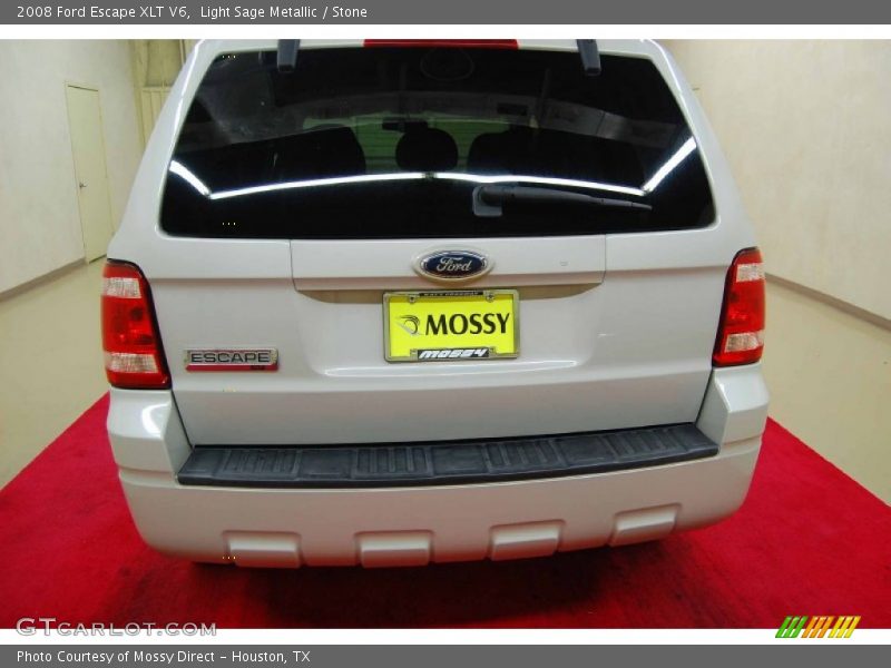 Light Sage Metallic / Stone 2008 Ford Escape XLT V6