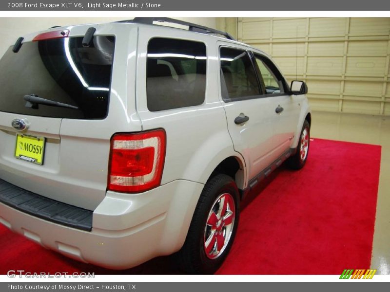 Light Sage Metallic / Stone 2008 Ford Escape XLT V6