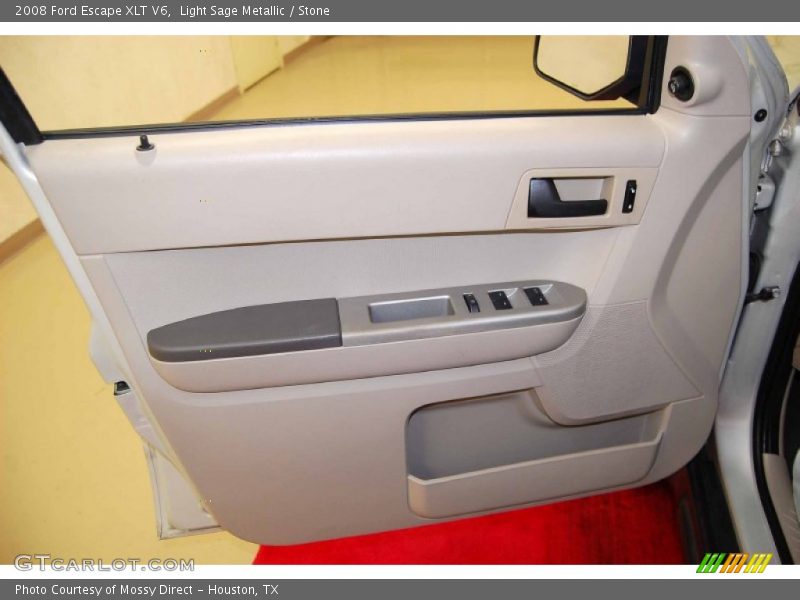 Light Sage Metallic / Stone 2008 Ford Escape XLT V6
