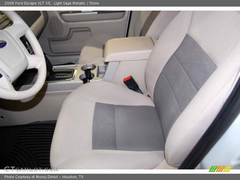 Light Sage Metallic / Stone 2008 Ford Escape XLT V6