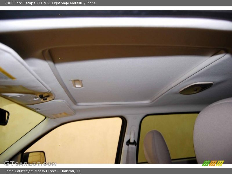 Light Sage Metallic / Stone 2008 Ford Escape XLT V6