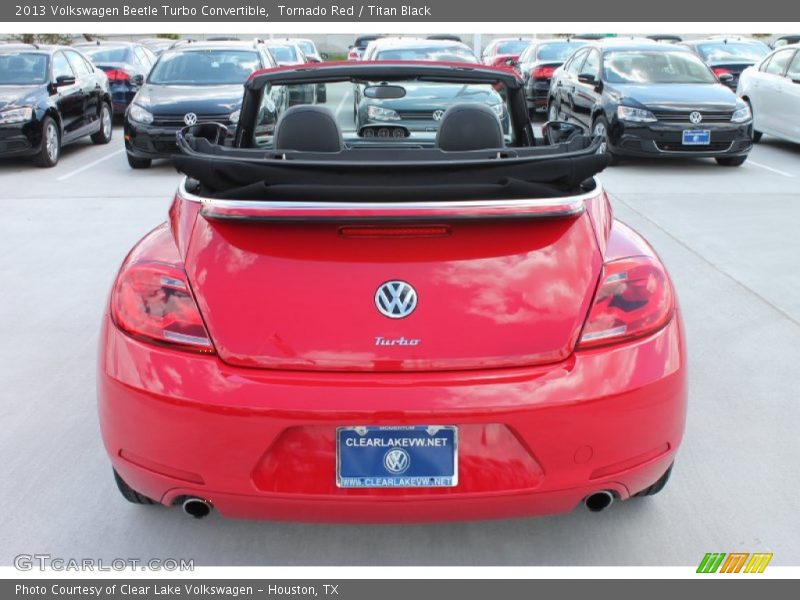 Tornado Red / Titan Black 2013 Volkswagen Beetle Turbo Convertible