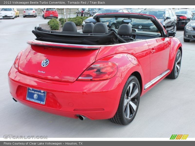 Tornado Red / Titan Black 2013 Volkswagen Beetle Turbo Convertible