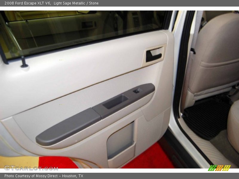 Light Sage Metallic / Stone 2008 Ford Escape XLT V6