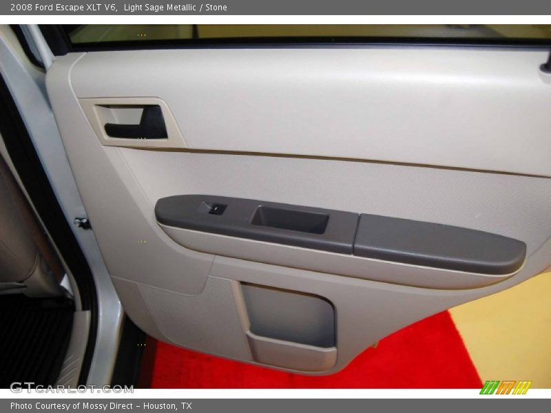 Light Sage Metallic / Stone 2008 Ford Escape XLT V6
