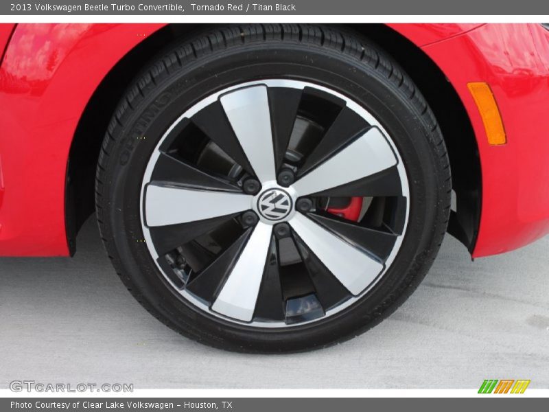 Tornado Red / Titan Black 2013 Volkswagen Beetle Turbo Convertible