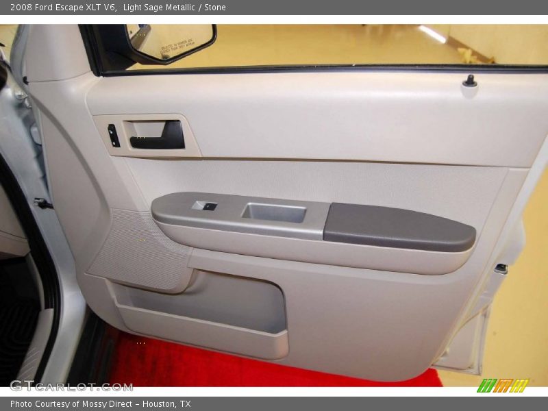 Light Sage Metallic / Stone 2008 Ford Escape XLT V6