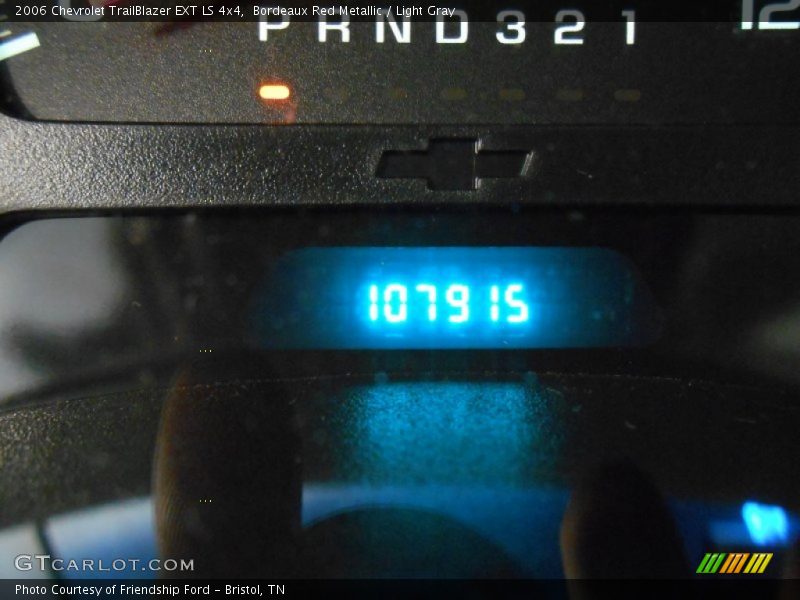 Bordeaux Red Metallic / Light Gray 2006 Chevrolet TrailBlazer EXT LS 4x4