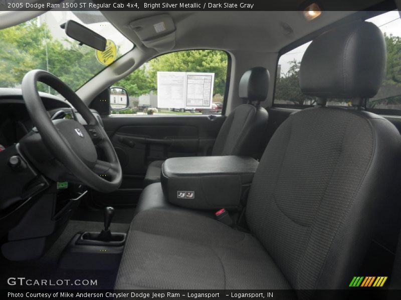 Bright Silver Metallic / Dark Slate Gray 2005 Dodge Ram 1500 ST Regular Cab 4x4