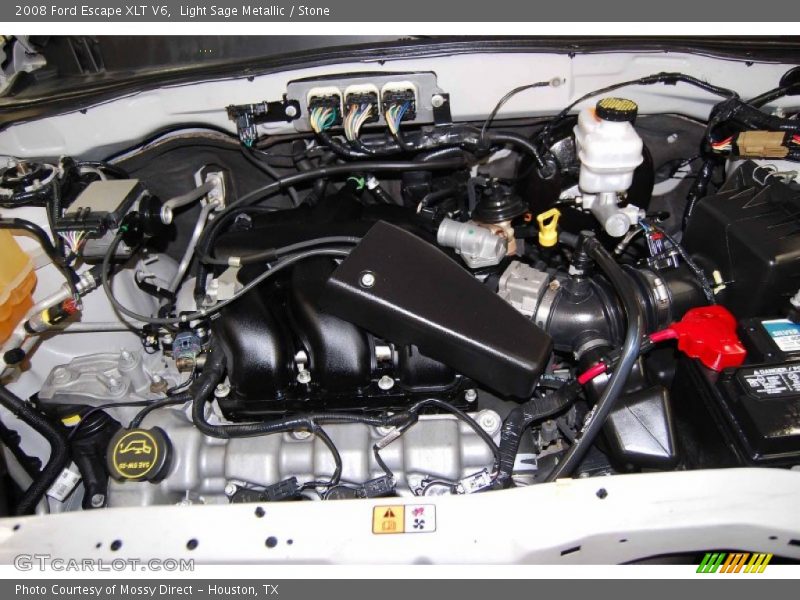 Light Sage Metallic / Stone 2008 Ford Escape XLT V6