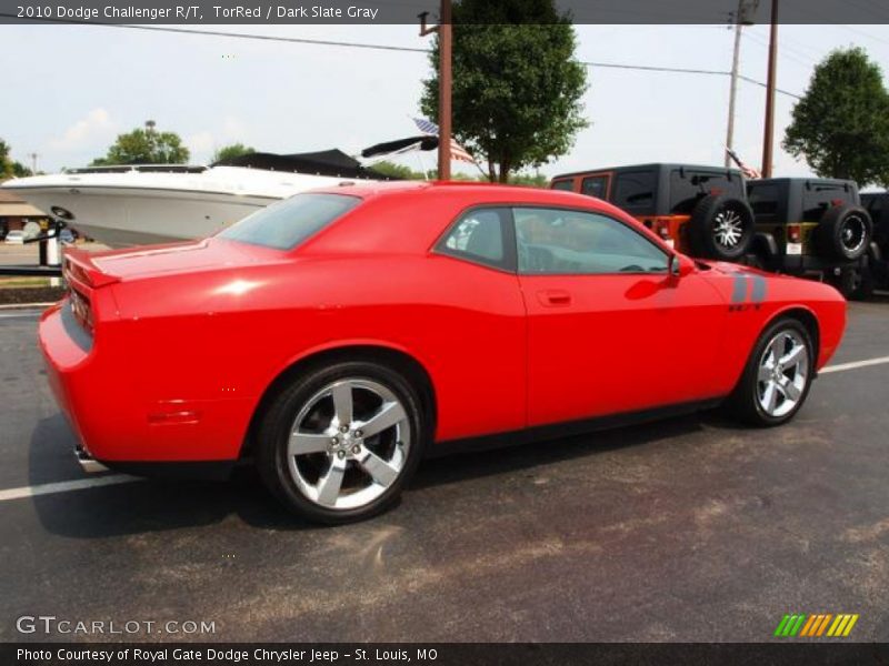 TorRed / Dark Slate Gray 2010 Dodge Challenger R/T