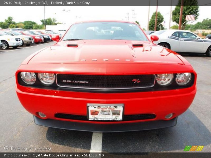TorRed / Dark Slate Gray 2010 Dodge Challenger R/T