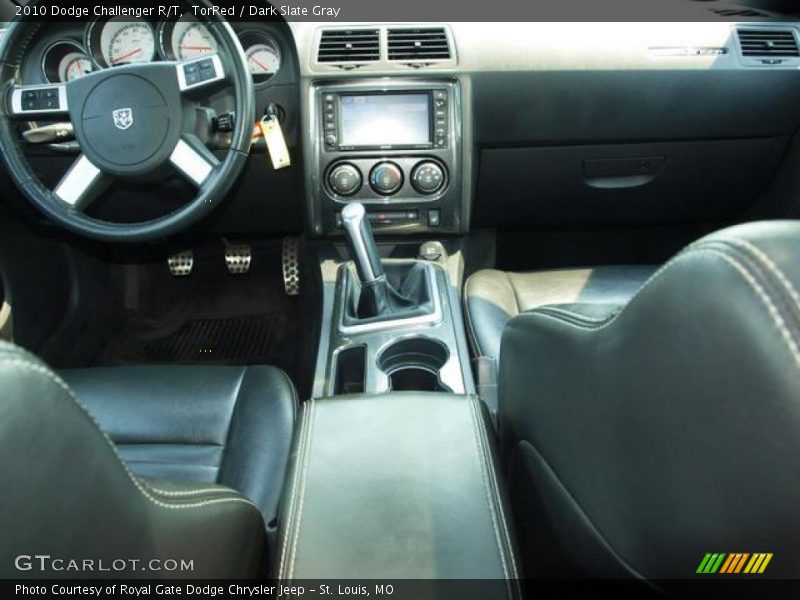 TorRed / Dark Slate Gray 2010 Dodge Challenger R/T