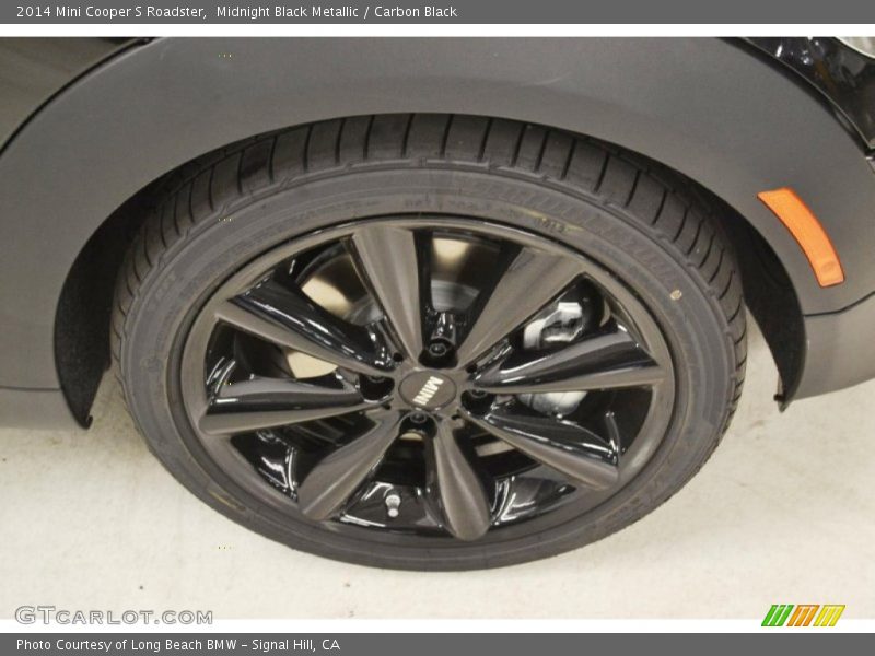 Midnight Black Metallic / Carbon Black 2014 Mini Cooper S Roadster