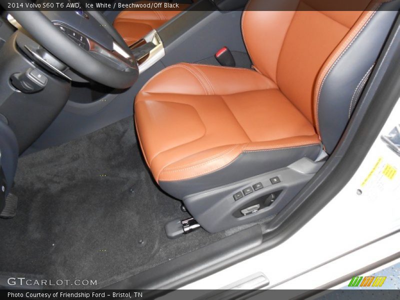 Front Seat of 2014 S60 T6 AWD