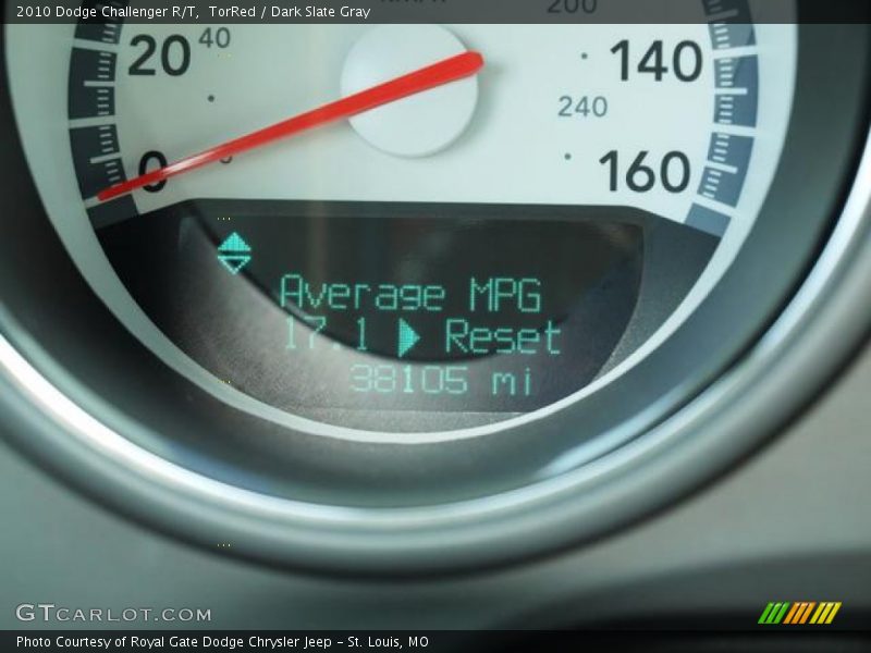TorRed / Dark Slate Gray 2010 Dodge Challenger R/T