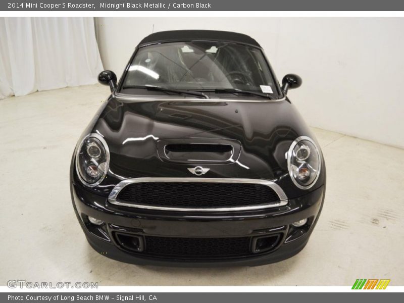 Midnight Black Metallic / Carbon Black 2014 Mini Cooper S Roadster