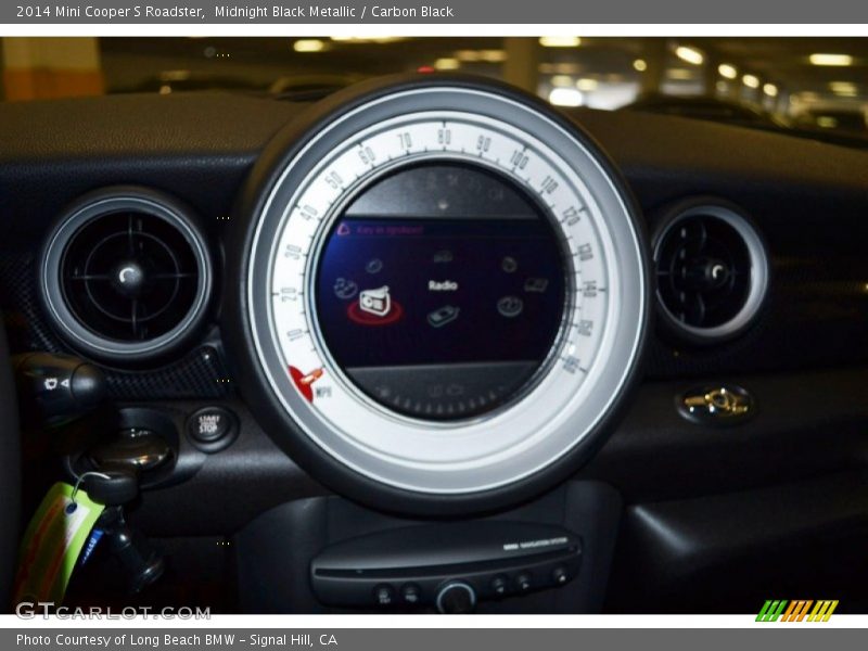 Midnight Black Metallic / Carbon Black 2014 Mini Cooper S Roadster