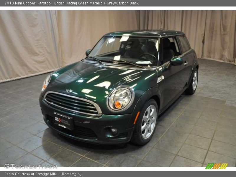 British Racing Green Metallic / Grey/Carbon Black 2010 Mini Cooper Hardtop