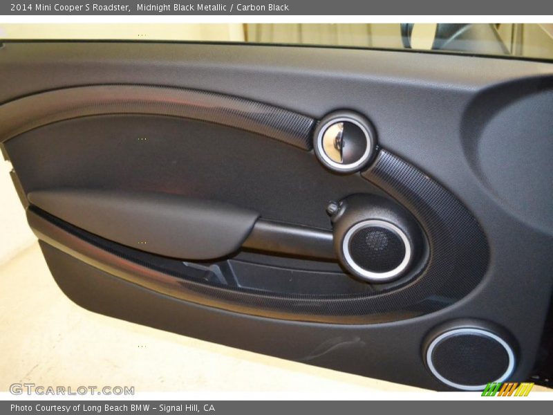 Midnight Black Metallic / Carbon Black 2014 Mini Cooper S Roadster