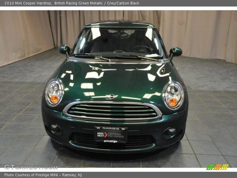 British Racing Green Metallic / Grey/Carbon Black 2010 Mini Cooper Hardtop