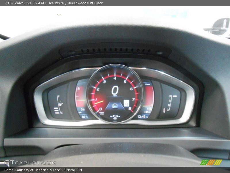  2014 S60 T6 AWD T6 AWD Gauges