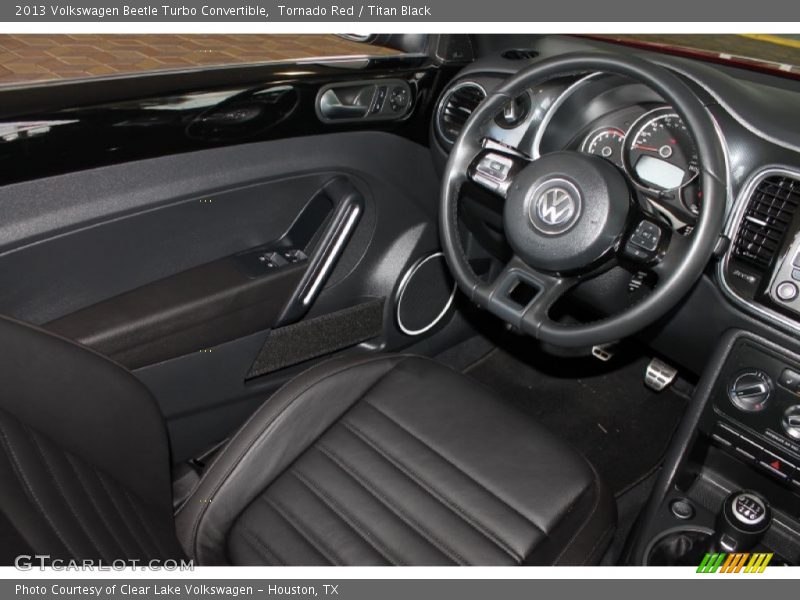 Tornado Red / Titan Black 2013 Volkswagen Beetle Turbo Convertible