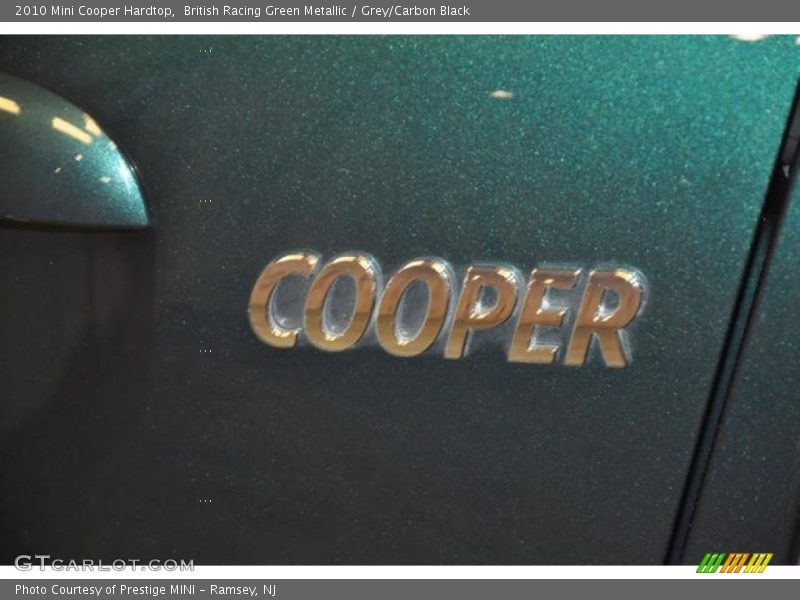 British Racing Green Metallic / Grey/Carbon Black 2010 Mini Cooper Hardtop