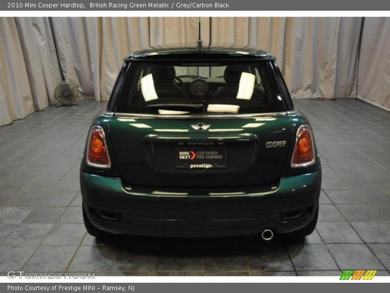 British Racing Green Metallic / Grey/Carbon Black 2010 Mini Cooper Hardtop