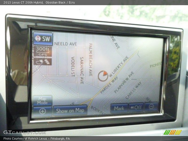 Obsidian Black / Ecru 2013 Lexus CT 200h Hybrid