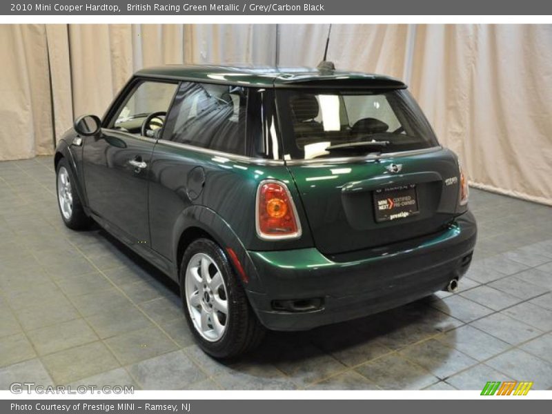 British Racing Green Metallic / Grey/Carbon Black 2010 Mini Cooper Hardtop