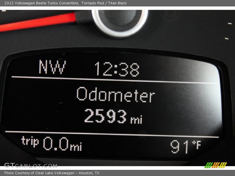 Tornado Red / Titan Black 2013 Volkswagen Beetle Turbo Convertible