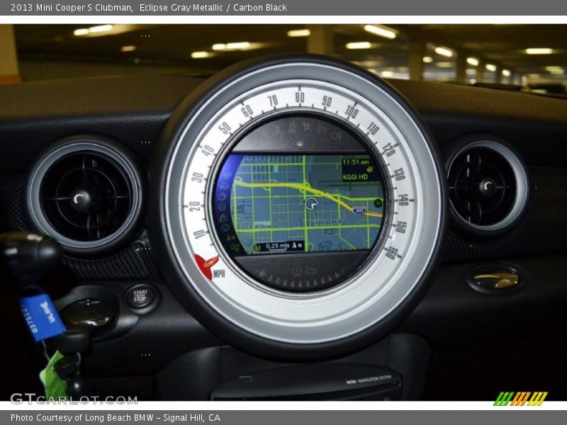 Eclipse Gray Metallic / Carbon Black 2013 Mini Cooper S Clubman