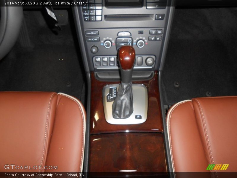 Ice White / Chesnut 2014 Volvo XC90 3.2 AWD