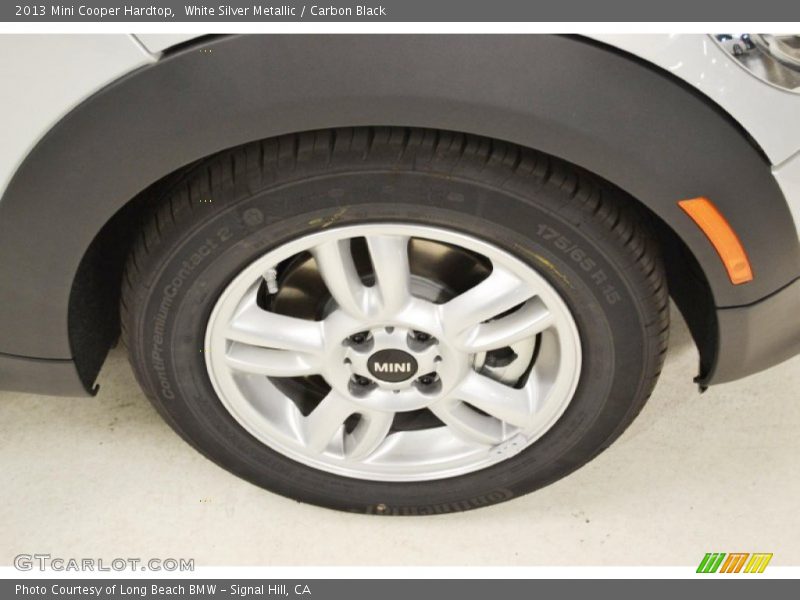 White Silver Metallic / Carbon Black 2013 Mini Cooper Hardtop
