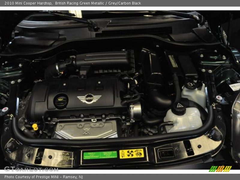 British Racing Green Metallic / Grey/Carbon Black 2010 Mini Cooper Hardtop