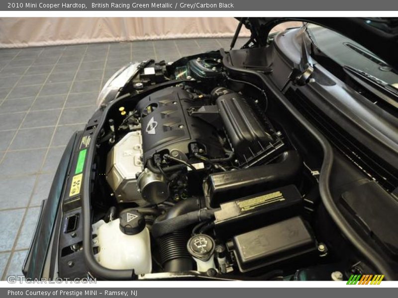 British Racing Green Metallic / Grey/Carbon Black 2010 Mini Cooper Hardtop