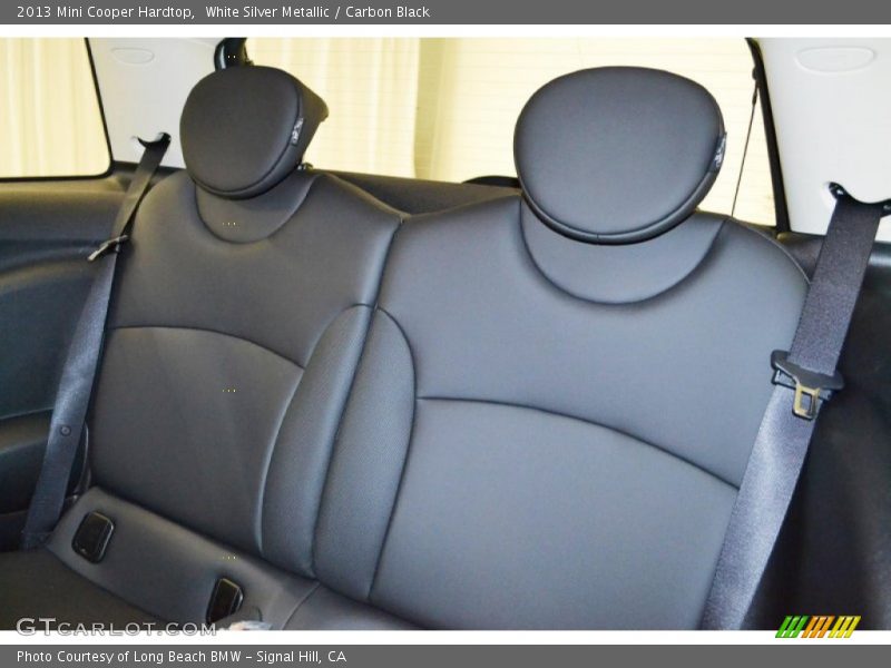 White Silver Metallic / Carbon Black 2013 Mini Cooper Hardtop