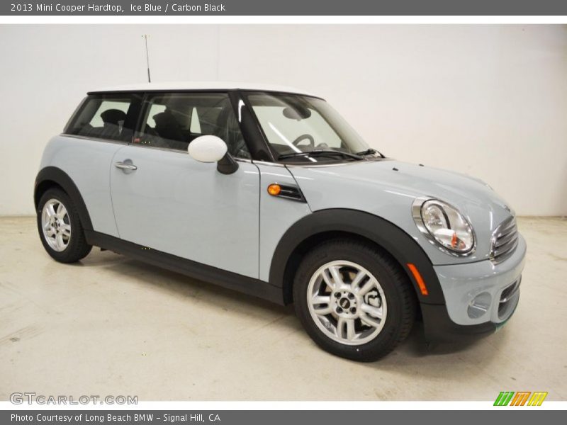 Ice Blue / Carbon Black 2013 Mini Cooper Hardtop