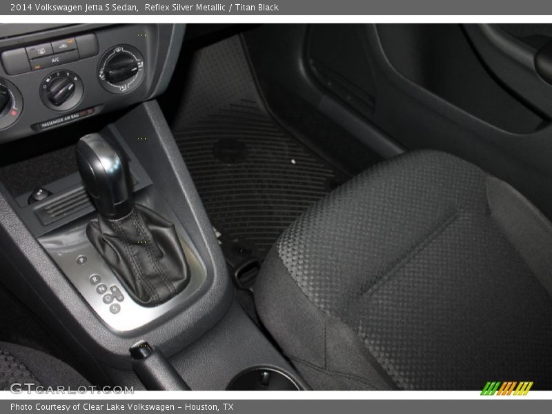 Reflex Silver Metallic / Titan Black 2014 Volkswagen Jetta S Sedan