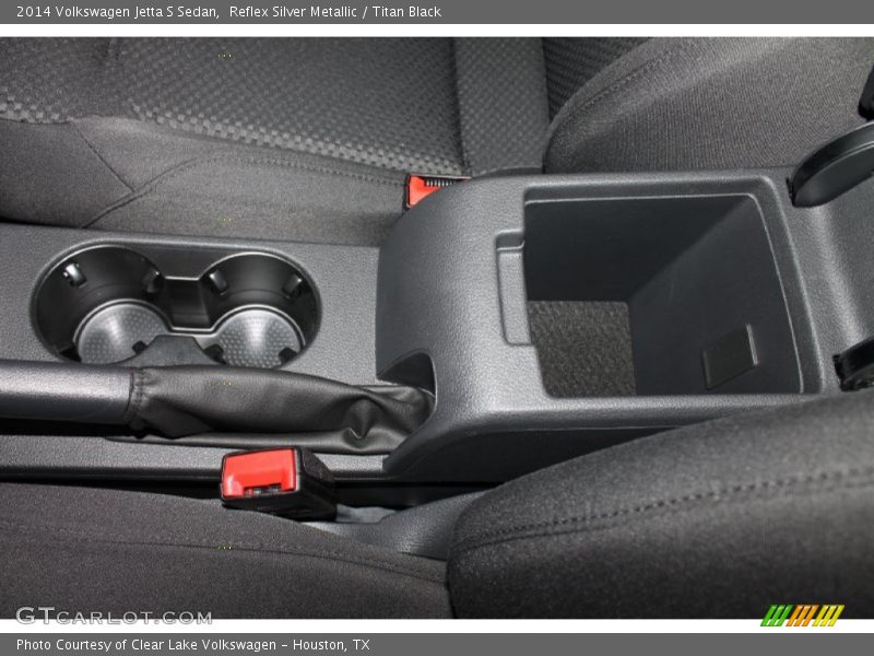 Reflex Silver Metallic / Titan Black 2014 Volkswagen Jetta S Sedan