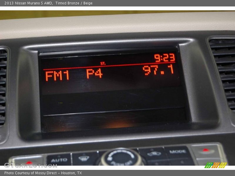 Tinted Bronze / Beige 2013 Nissan Murano S AWD