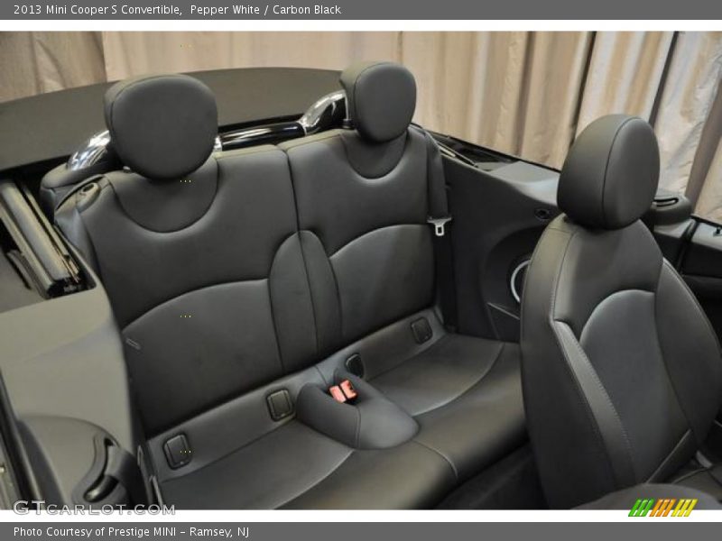 Pepper White / Carbon Black 2013 Mini Cooper S Convertible